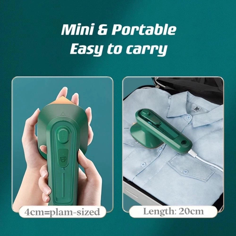 Mini Ferro Vaporizador de Passar Roupa Portátil